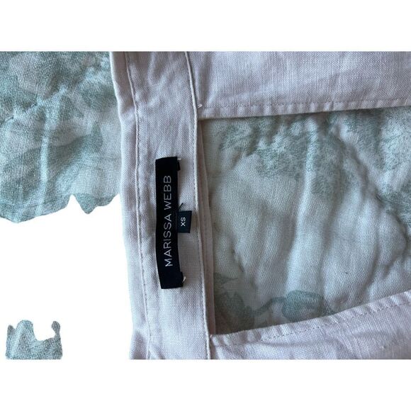 Marissa Webb Rosetta Presley U Back Button Down Midi Dress XS MSRP:$545 - Picture 15 of 16